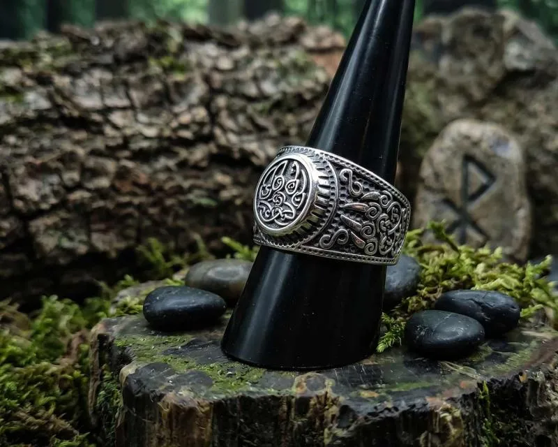 Edelstahl Berserker Ring